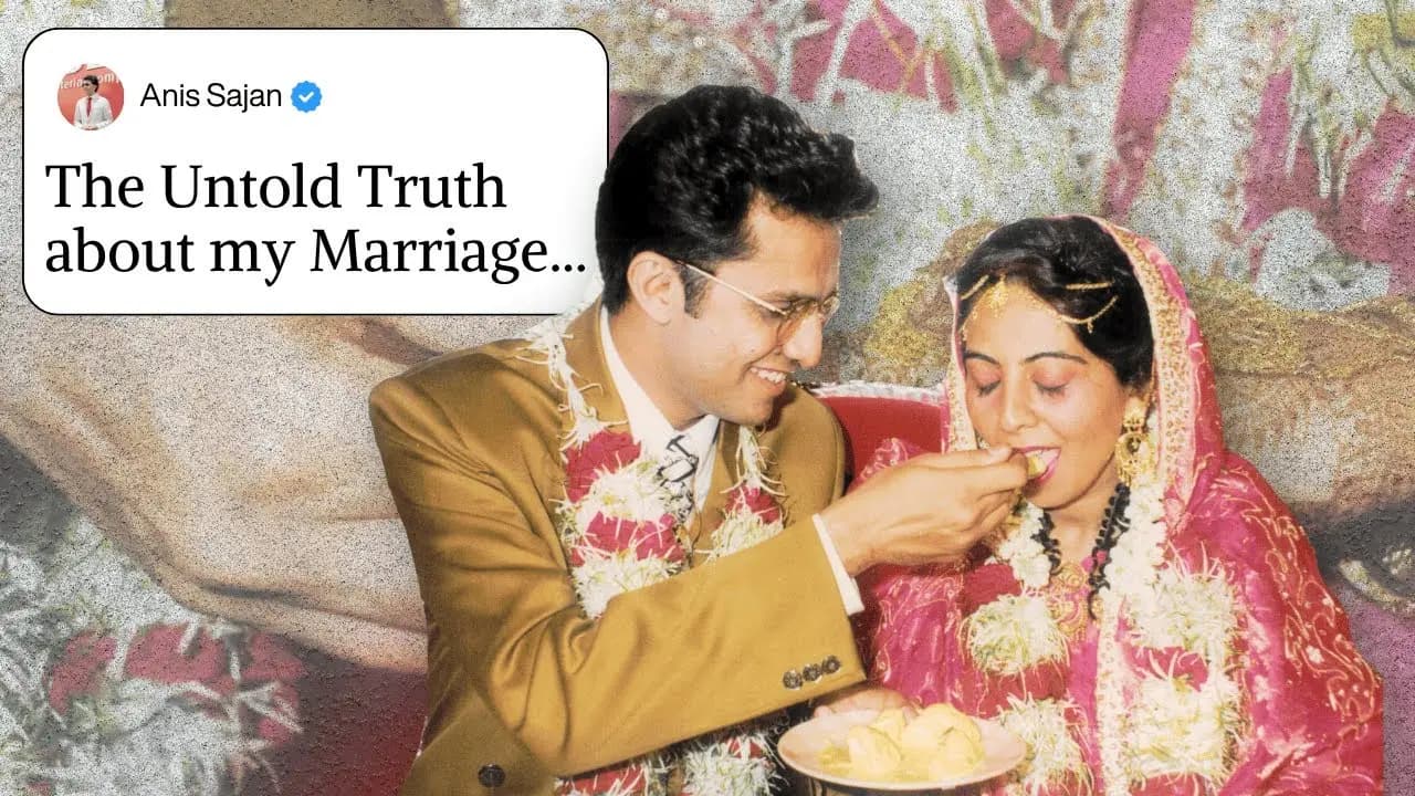 Anis Sajan Unfiltered — How I Met My Wife